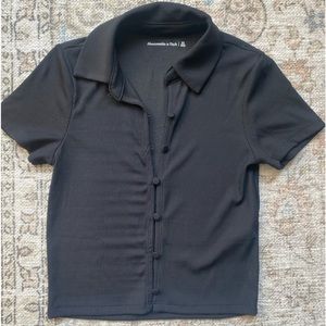Abercrombie & Fitch ribbed polo